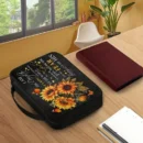 Daughter of the King Sunflower Bible Handbag – Christian Bag