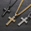 Strength in Faith Cross – 'I Can Do All Things' Christian Necklace