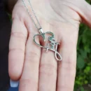 Faith Cross – Unique Faith-Shaped Christian Necklace