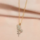 Praying Hands and Cross Pendant – Faith-Inspired Christian Necklace