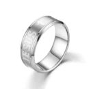 Jesus Name Engraved Band – Christian Ring