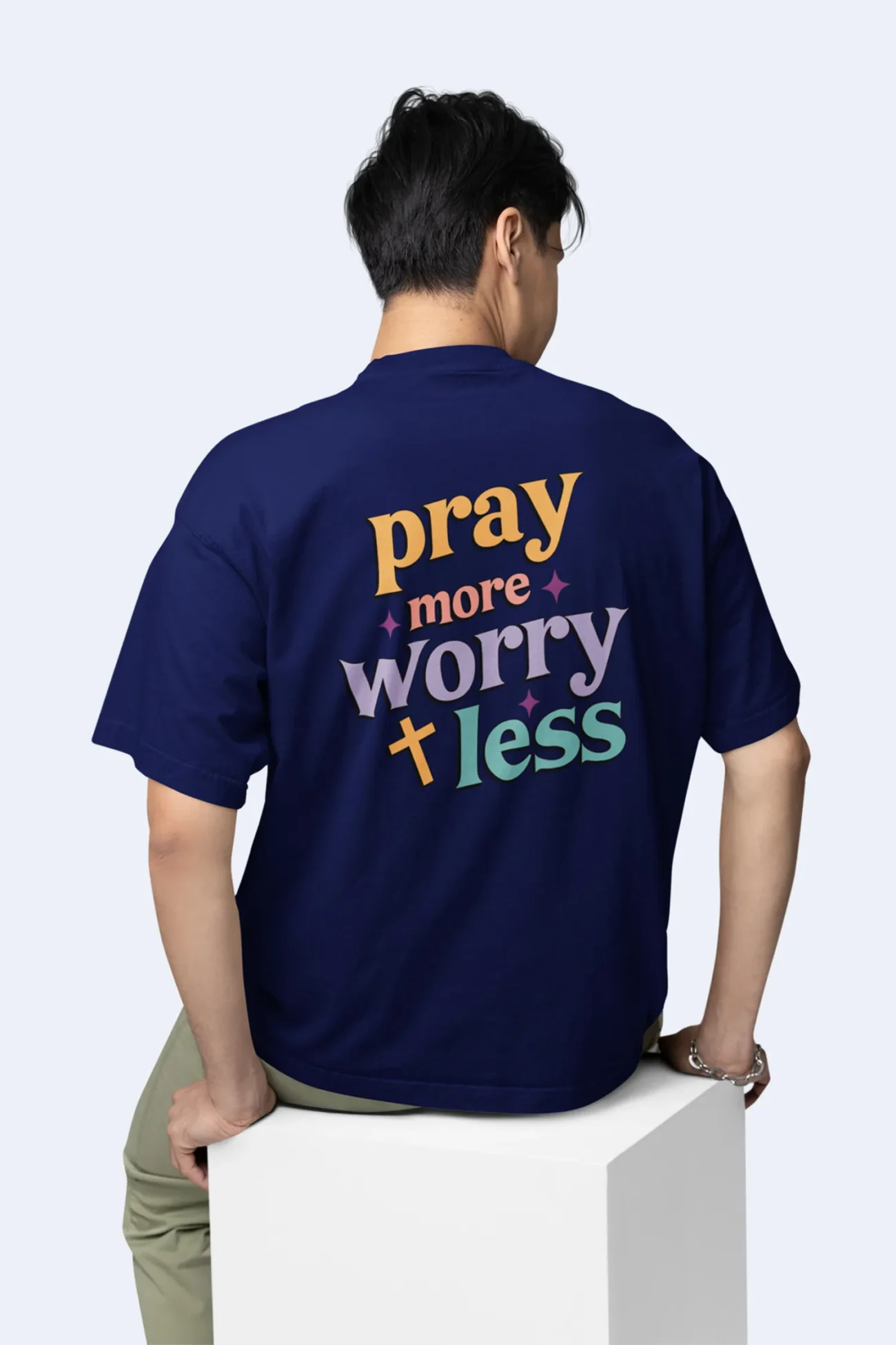 Pray More Worry Less – Christian T Shirt - Image 22