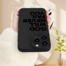 God Will Never Fail You – Christian iPhone Cover