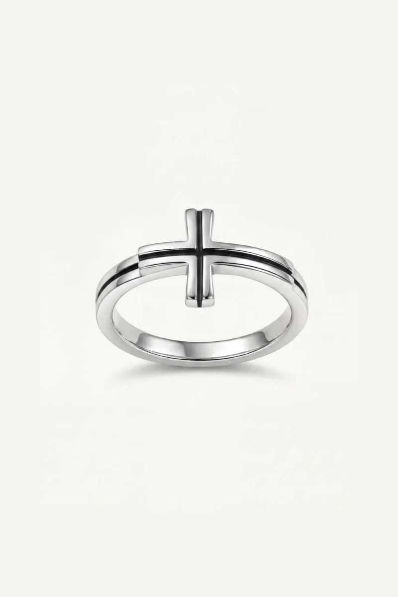 Timeless Cross - Christian Faith Ring