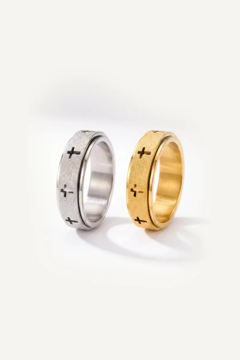 Covenant Cross Band – Christian Faith Ring