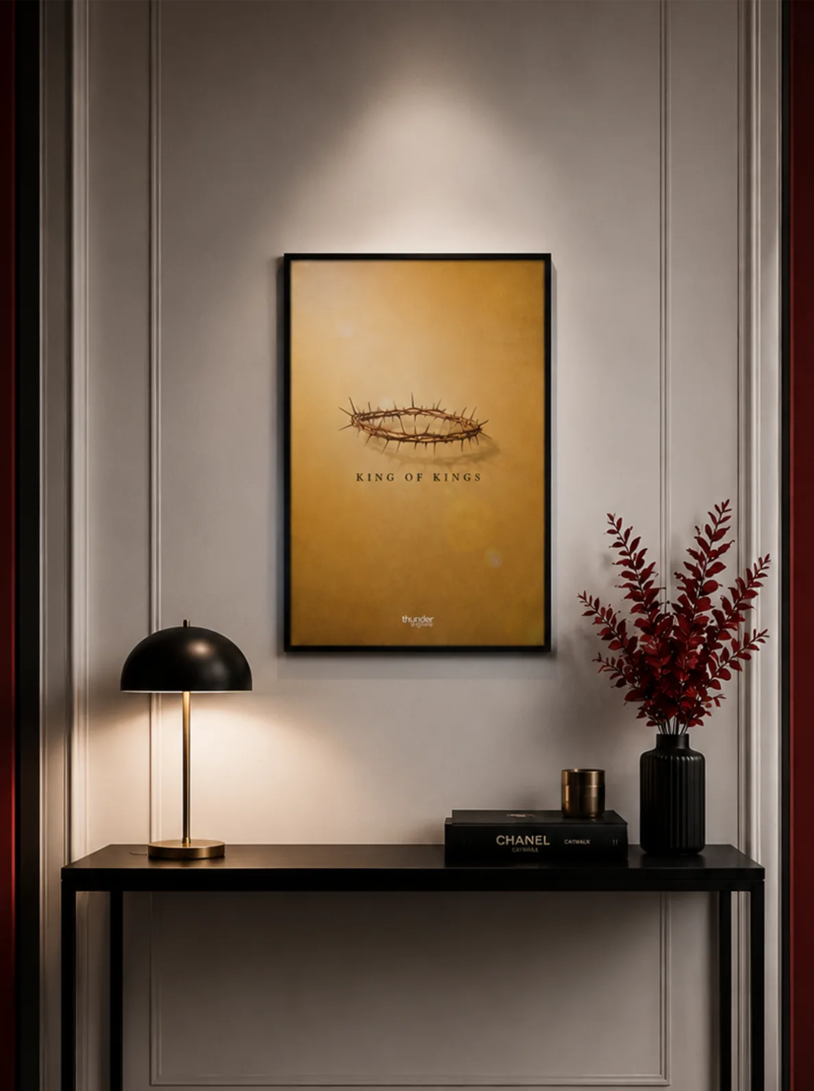 Christian scripture wall frames