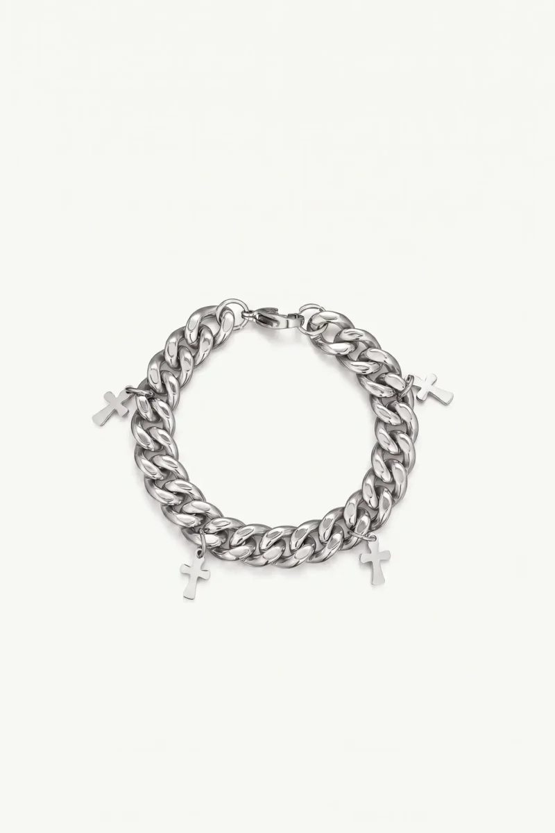 Cross Charm – Faith Bracelet